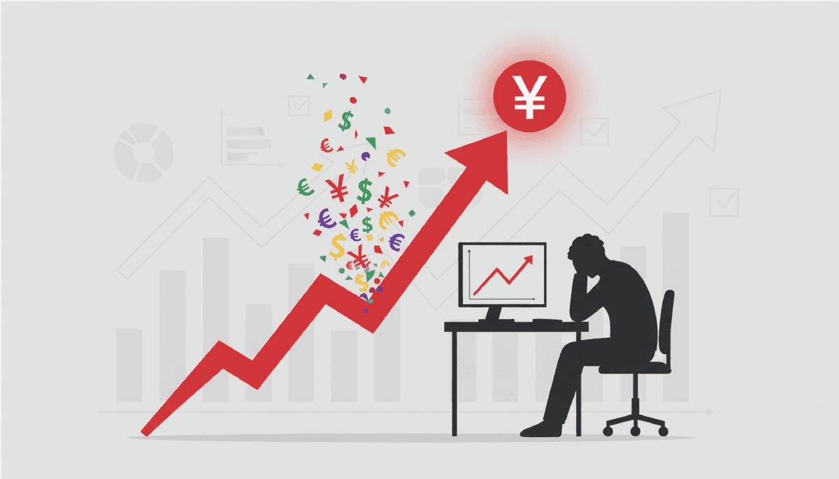 凍結による累積損失額の推移グラフ